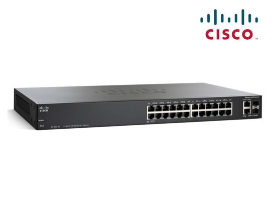 Cisco Smart 24-Port 10/100Mbps + 1000Mbps PoE 
